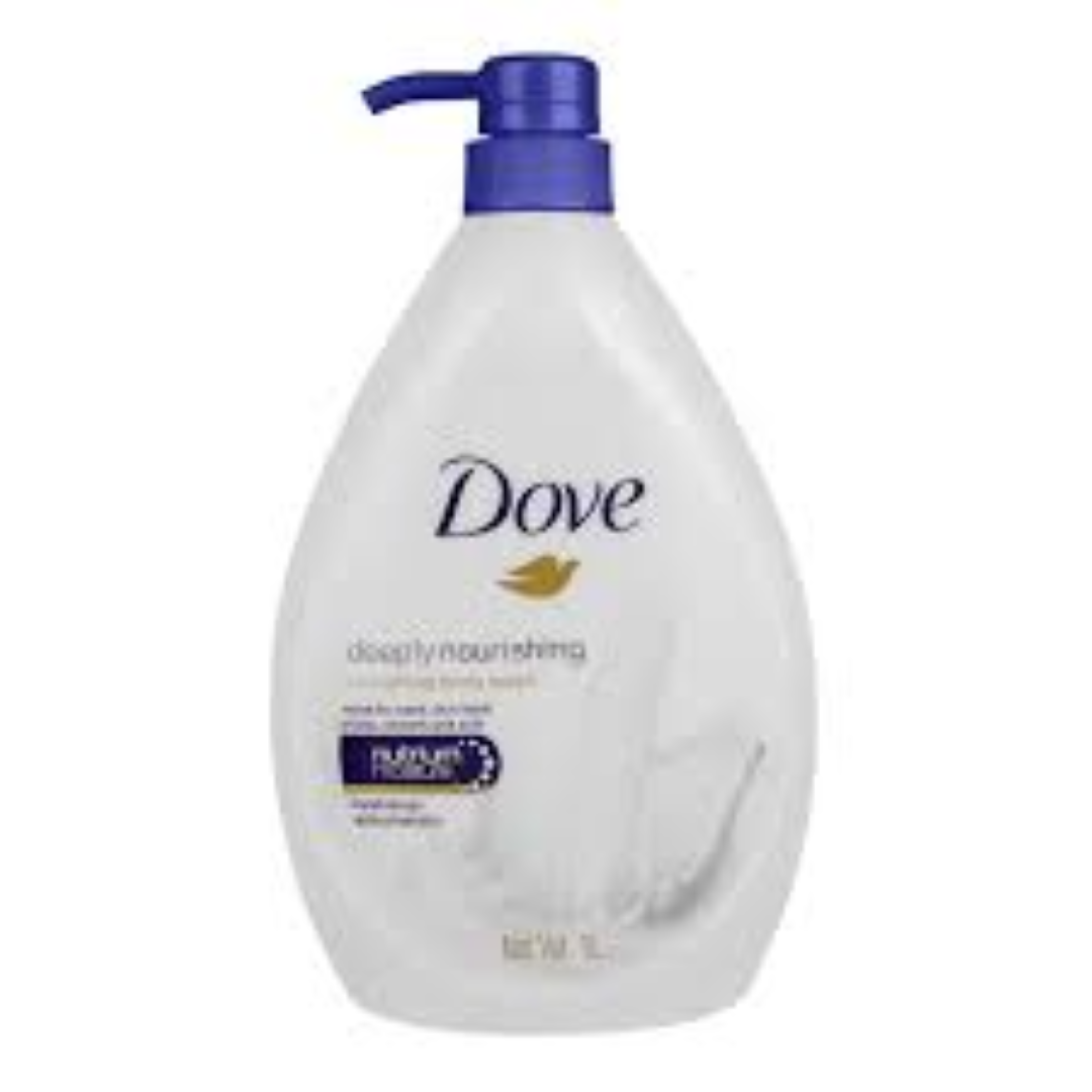 DOVE BODY WASH DEEPLY NOURISHING 1L